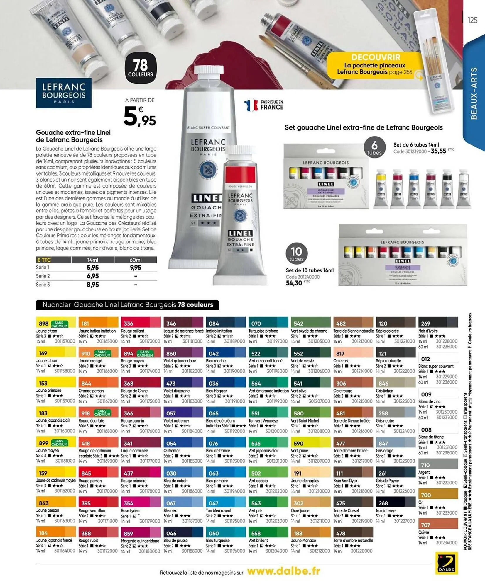 Catalogue Dalbe du 27 janvier au 31 décembre 2025 - Catalogue page 127