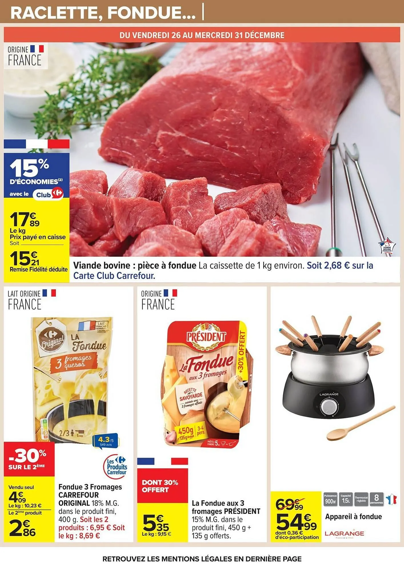 Catalogue Carrefour du 23 décembre au 5 janvier 2026 - Catalogue page 31