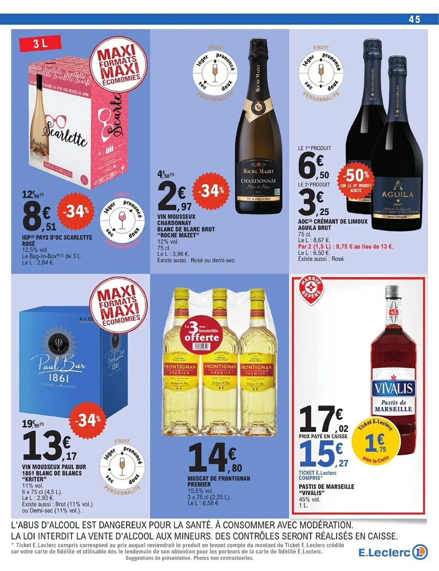 Catalogue E.Leclerc du 3 mars au 14 mars 2026 - Catalogue page 45