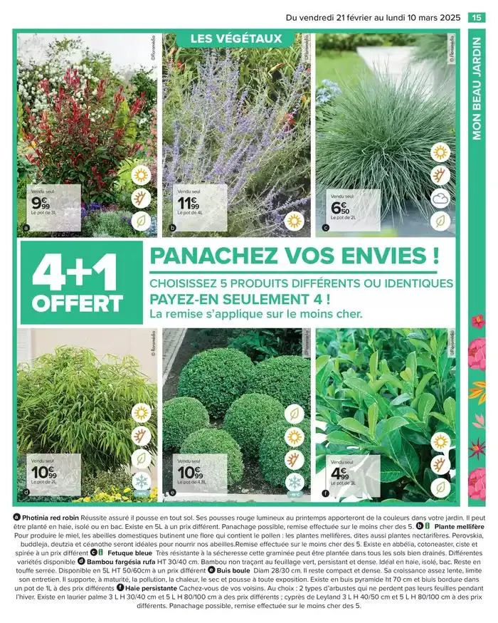 PROFITER ENFIN DE SON JARDIN du 21 février au 10 mars 2025 - Catalogue page 17