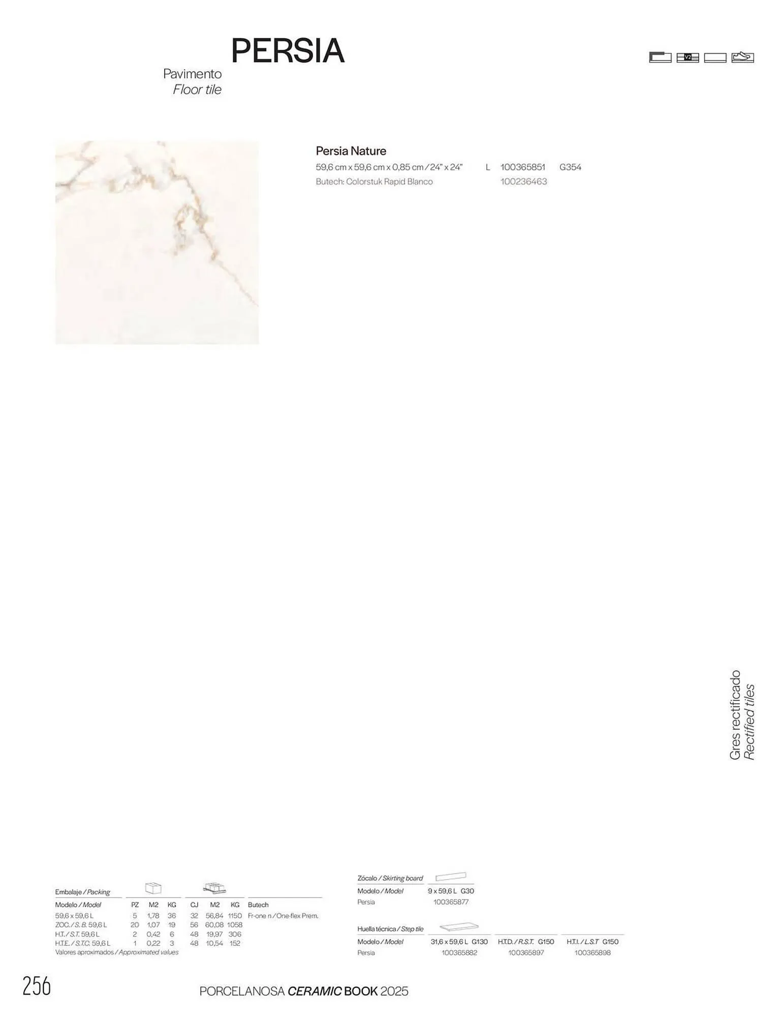 Catalogue Porcelanosa du 27 janvier au 31 décembre 2025 - Catalogue page 258