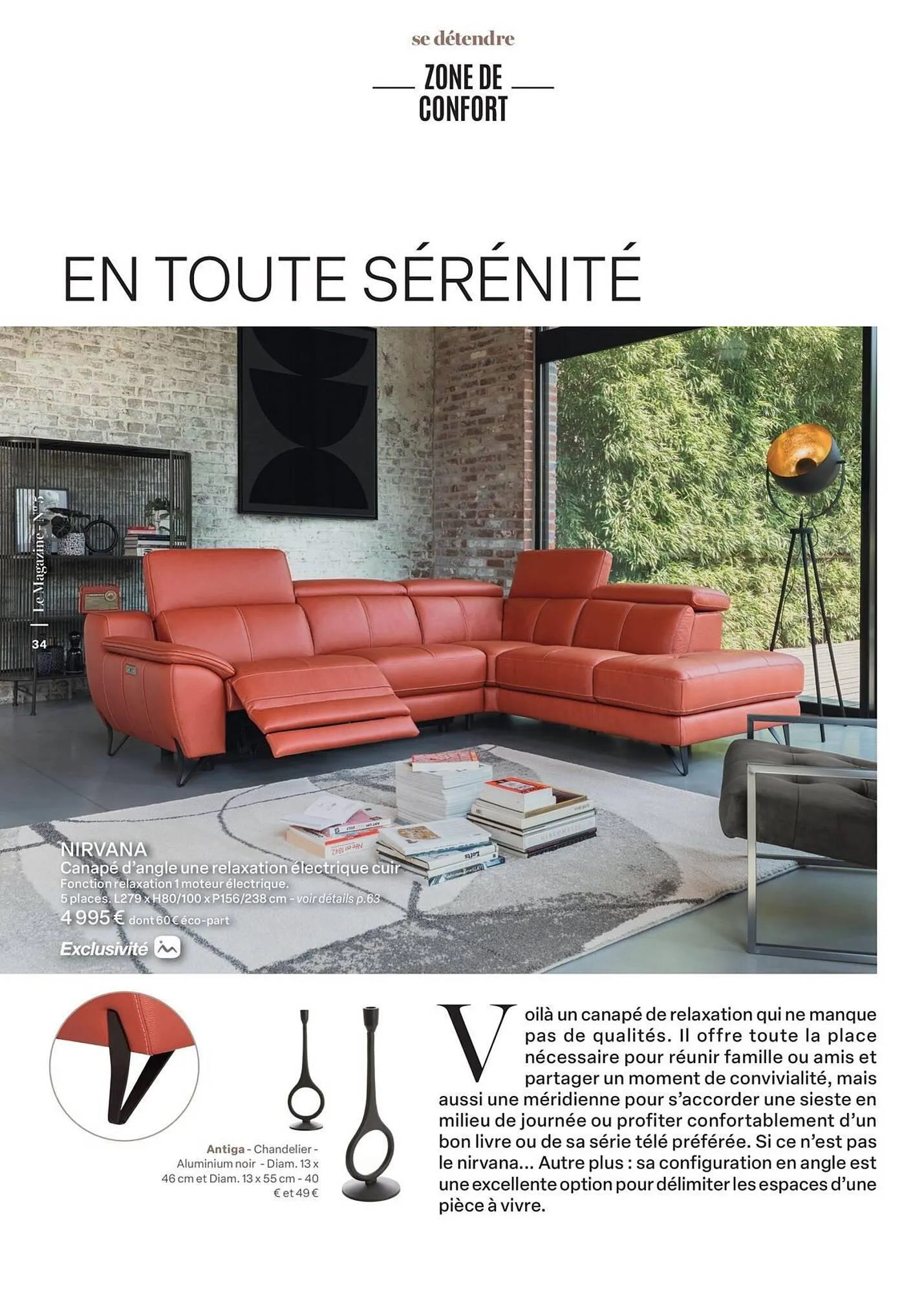 Catalogue monsieur meuble du 16 septembre au 31 mai 2026 - Catalogue page 34