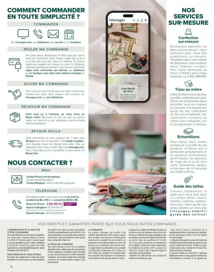 PRINTEMPS - ÉTÉ 2025 du 5 février au 31 août 2025 - Catalogue page 96