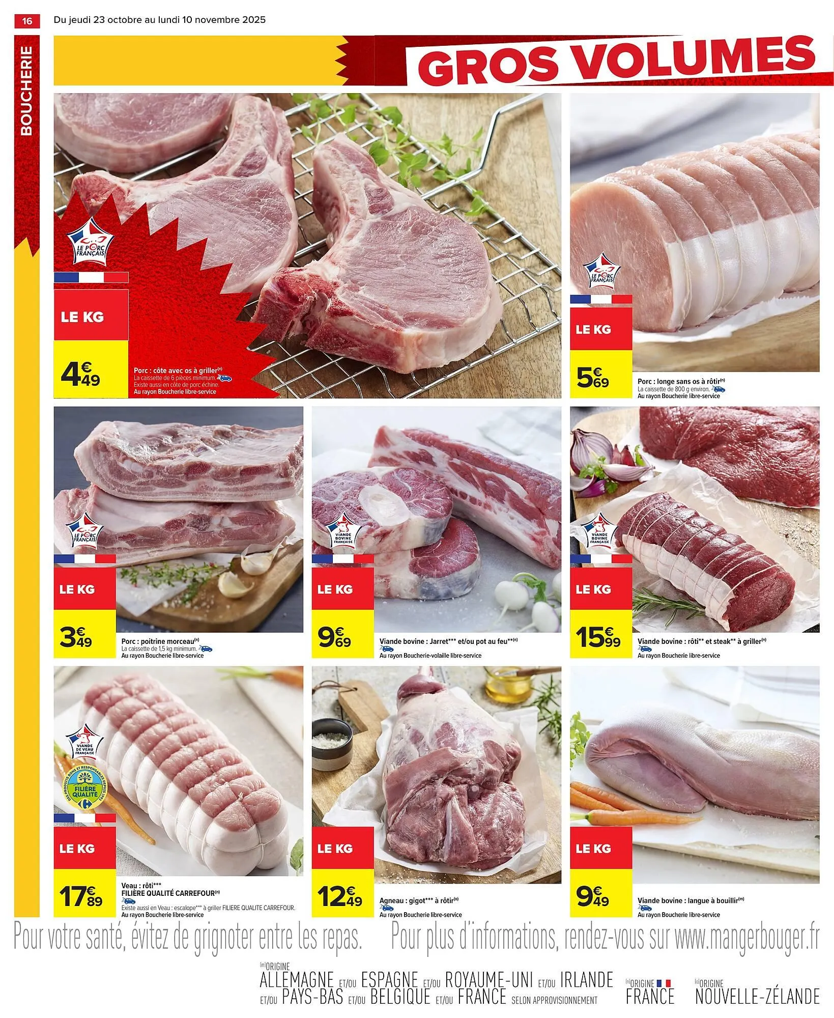 Catalogue Carrefour du 23 octobre au 10 novembre 2025 - Catalogue page 18