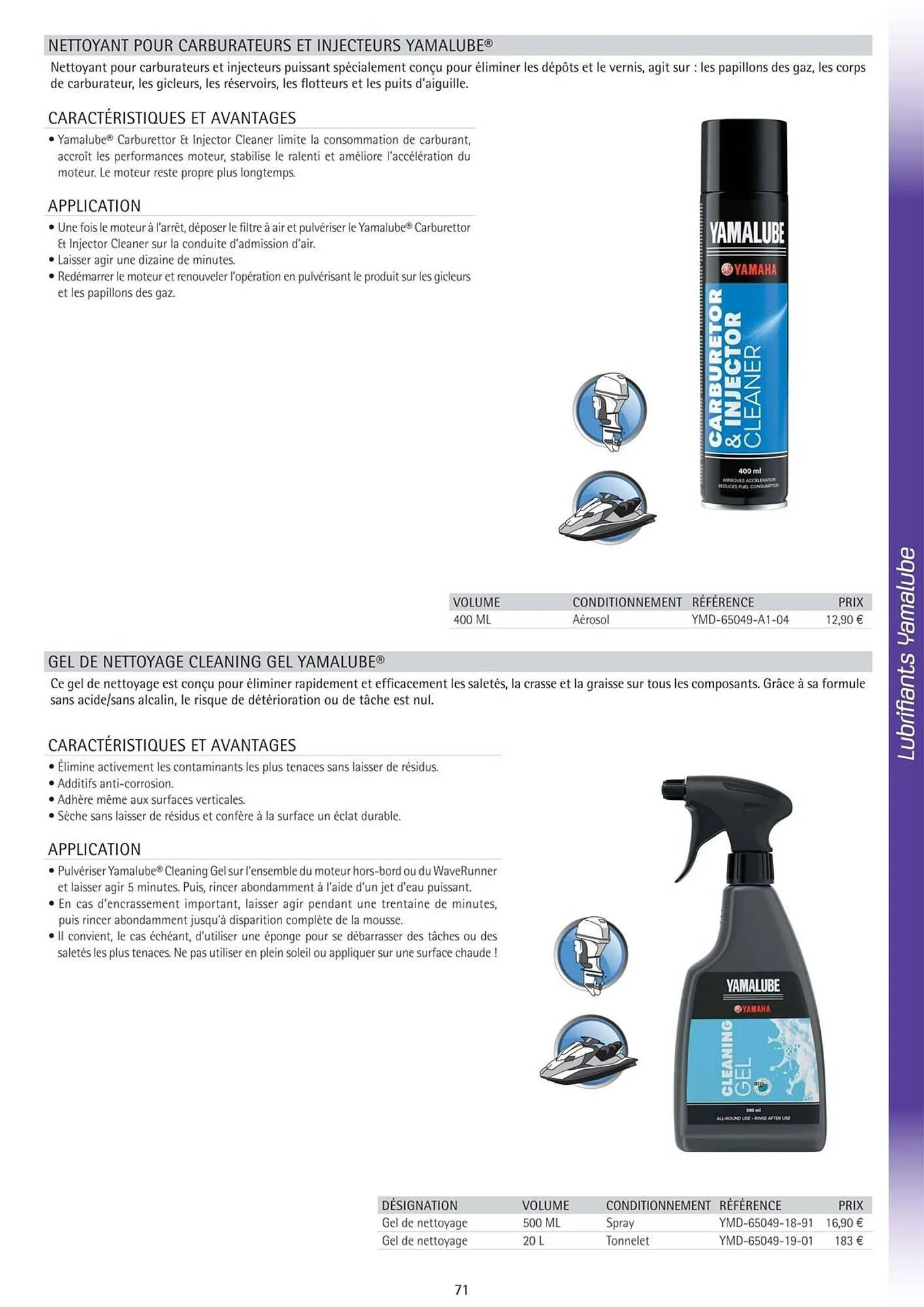 Catalogue Yamaha du 3 juin au 31 décembre 2025 - Catalogue page 71