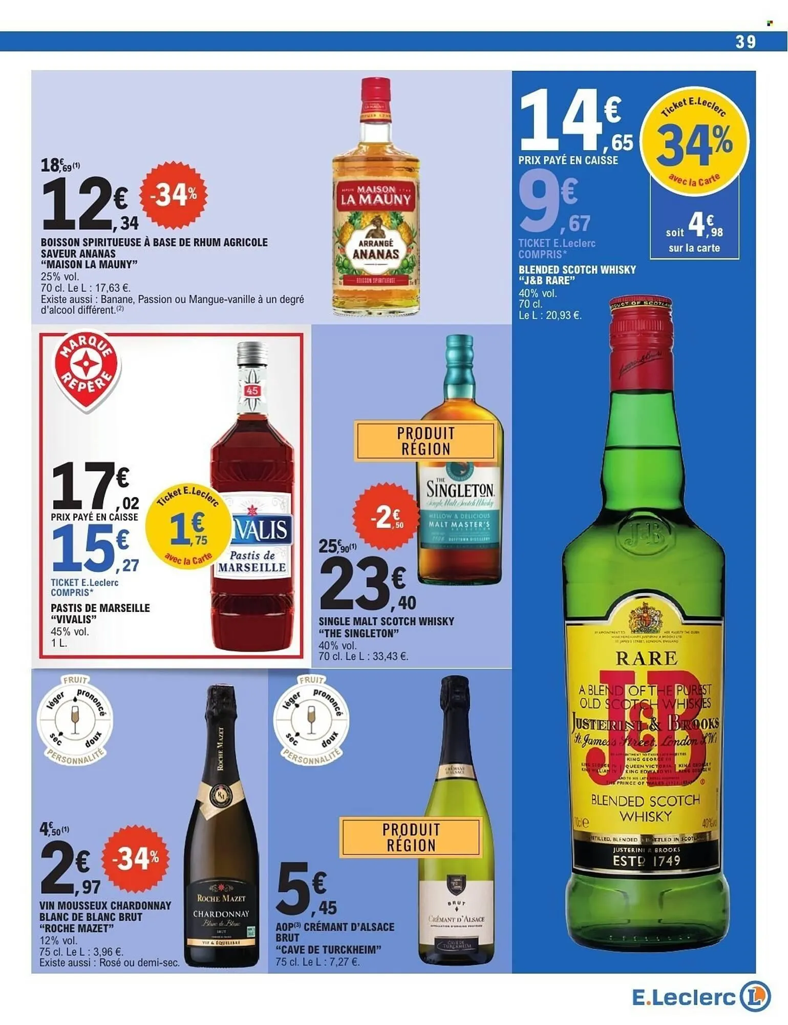 Catalogue E.Leclerc du 3 mars au 14 mars 2026 - Catalogue page 39