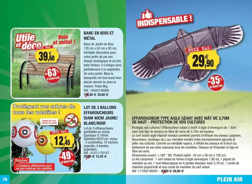 Les jours Anniversaire ! du 11 avril au 31 décembre 2025 - Catalogue page 78