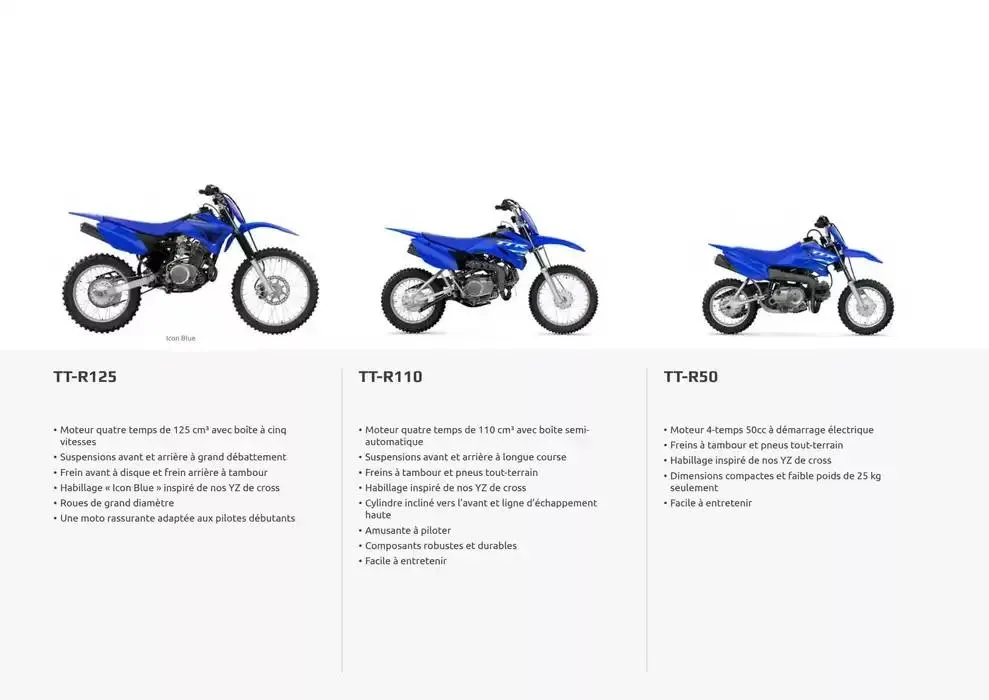 Catalogue Yamaha Motos - Gamme Motos du 12 février au 31 décembre 2025 - Catalogue page 36