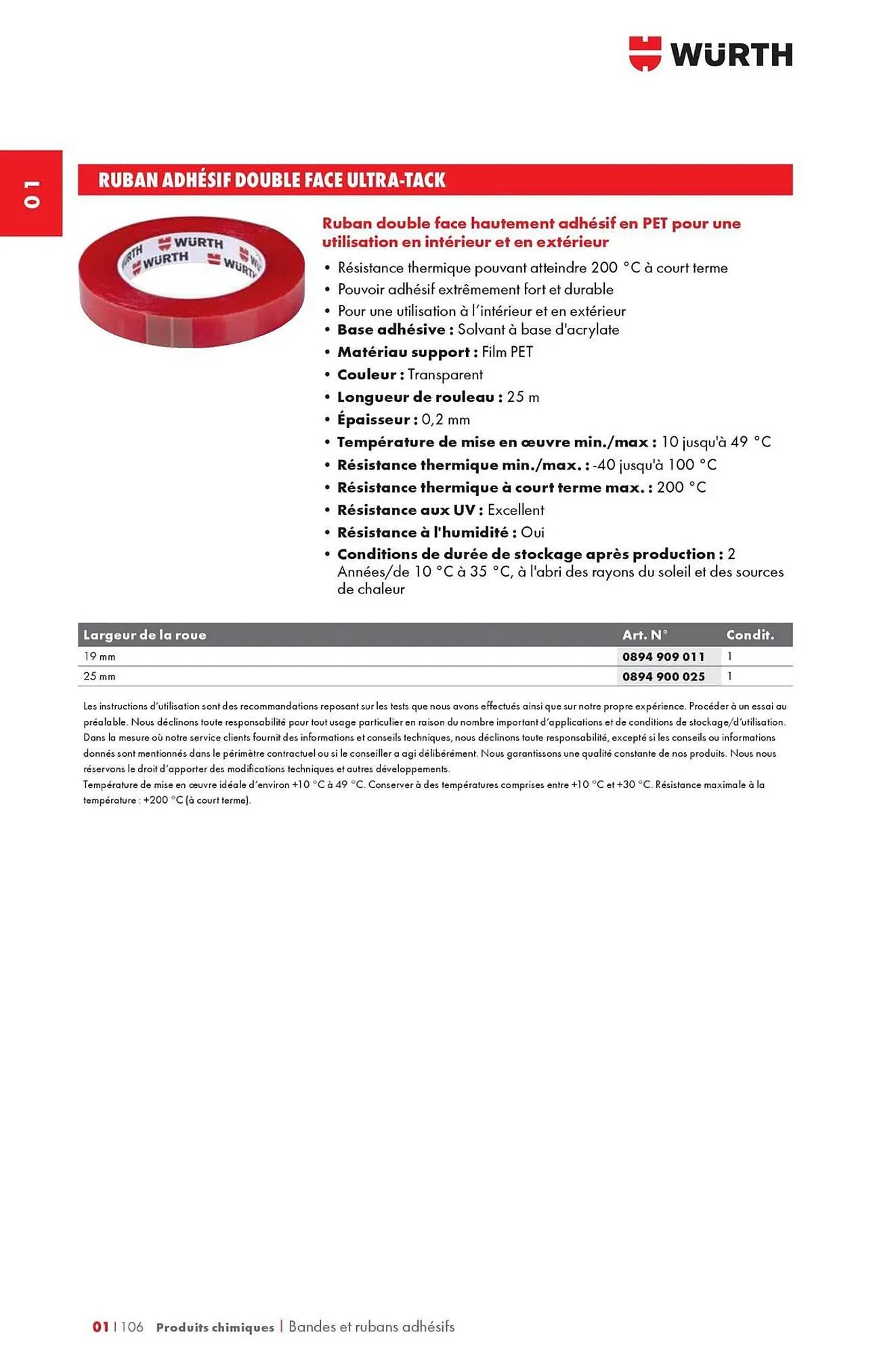 Catalogue Würth du 12 mai au 31 décembre 2025 - Catalogue page 114