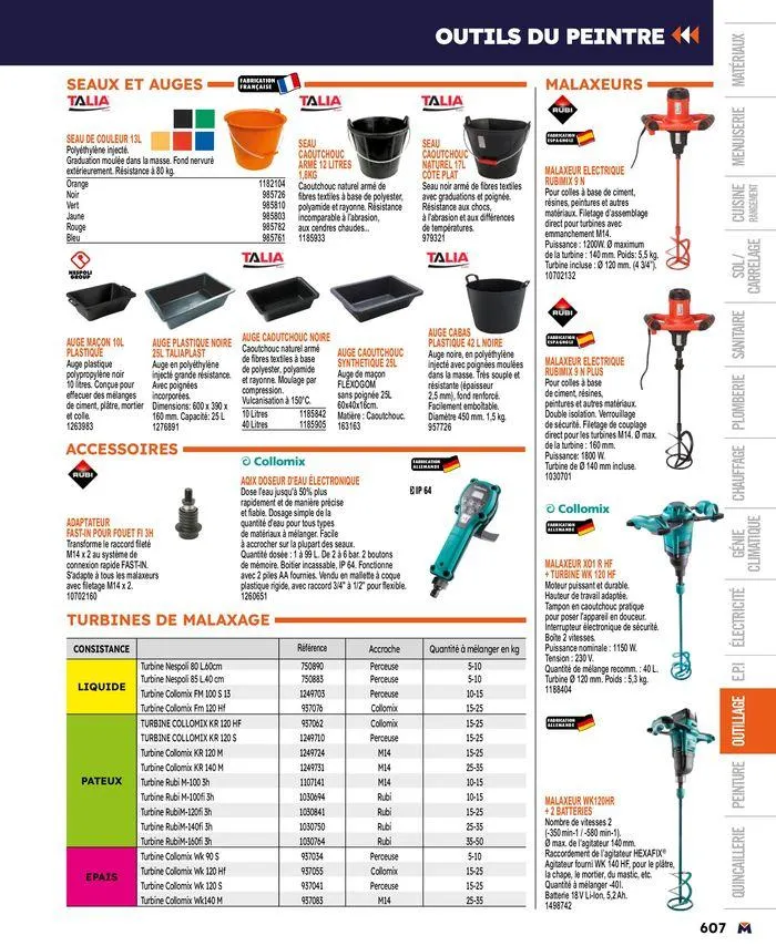 Guide produits 2024 du 15 mars au 31 décembre 2024 - Catalogue page 607