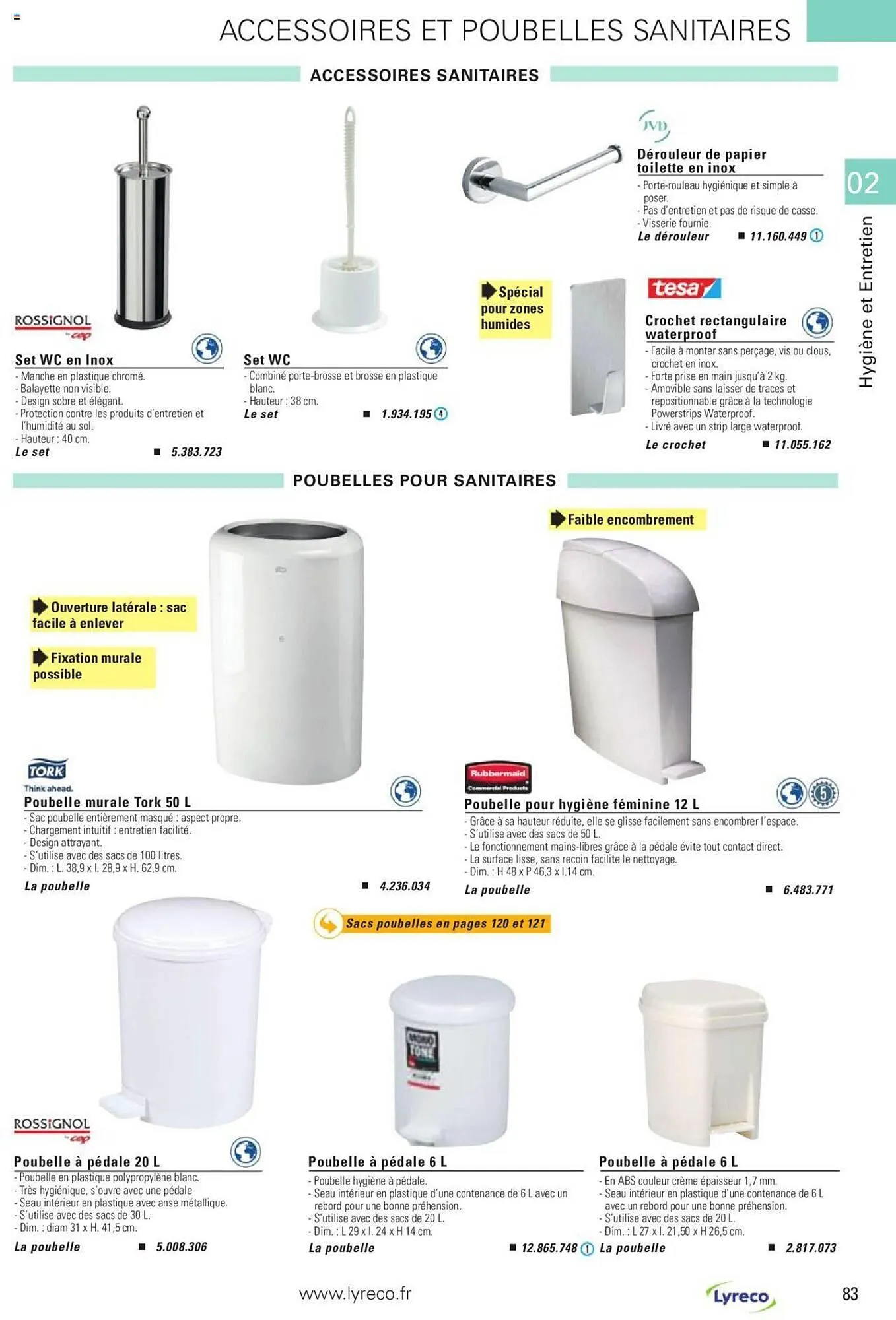 Catalogue Lyreco du 15 mai au 31 décembre 2023 - Catalogue page 83