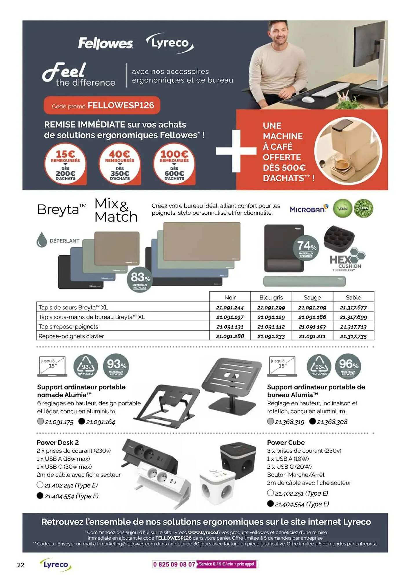 Catalogue Lyreco du 5 janvier au 28 février 2026 - Catalogue page 22