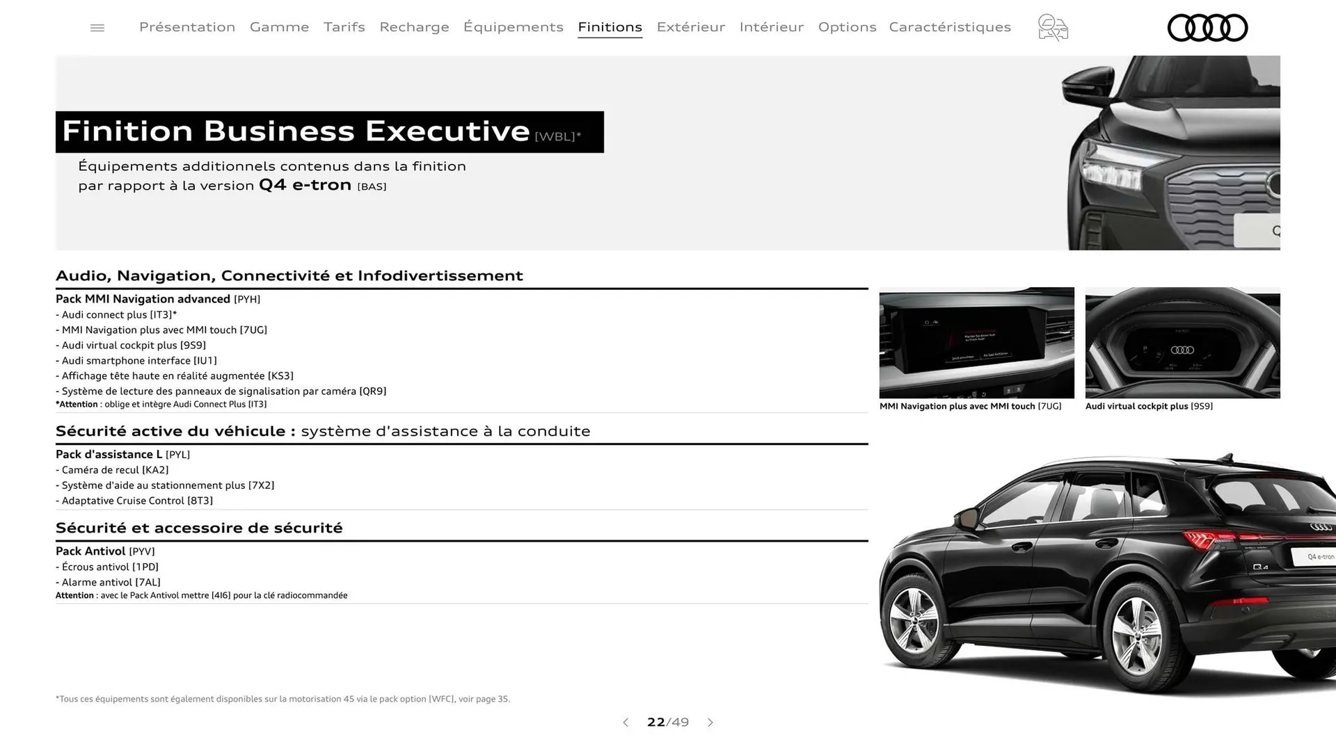 Catalogue Audi du 7 janvier au 31 janvier 2026 - Catalogue page 22