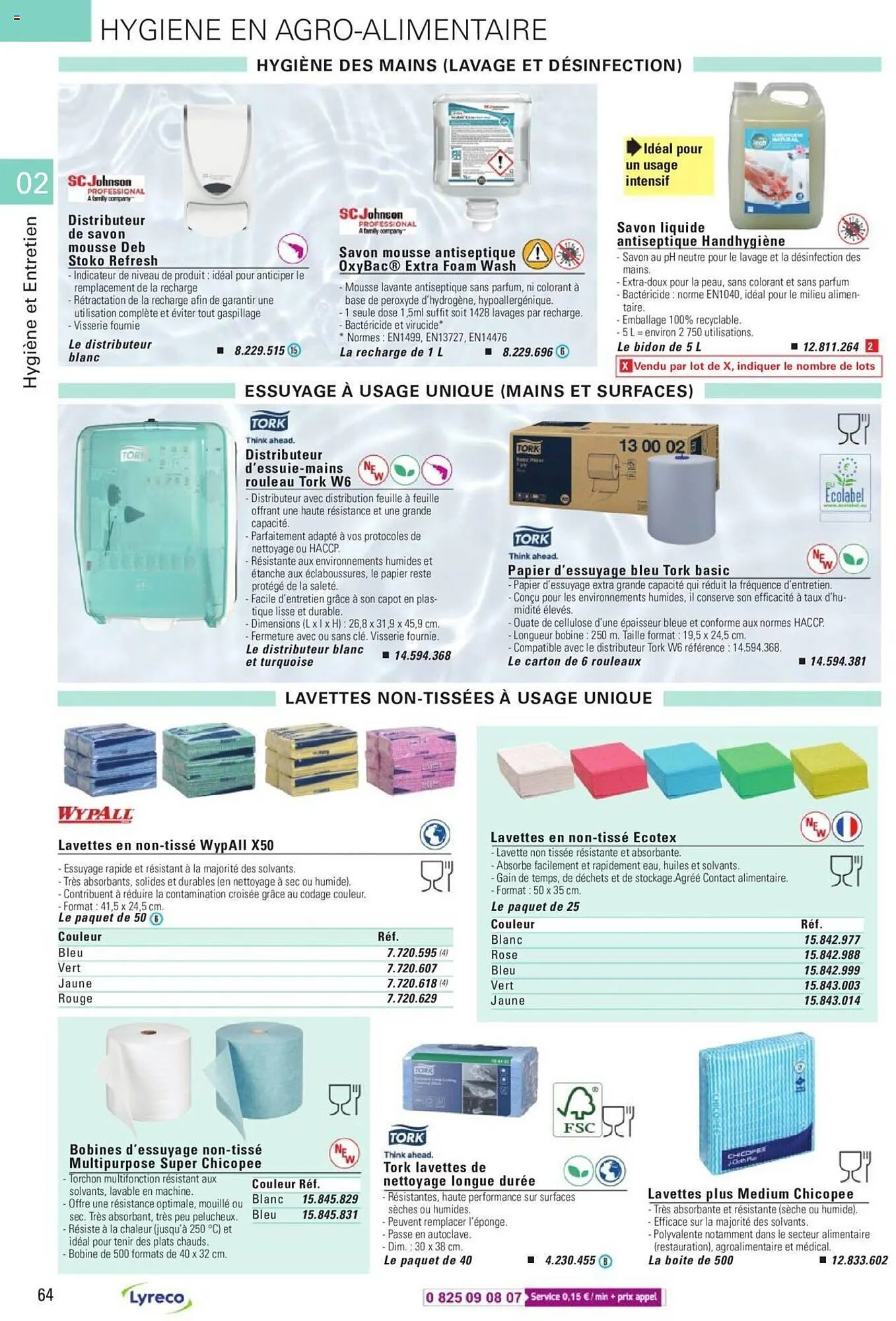 Catalogue Lyreco du 15 mai au 31 décembre 2023 - Catalogue page 64