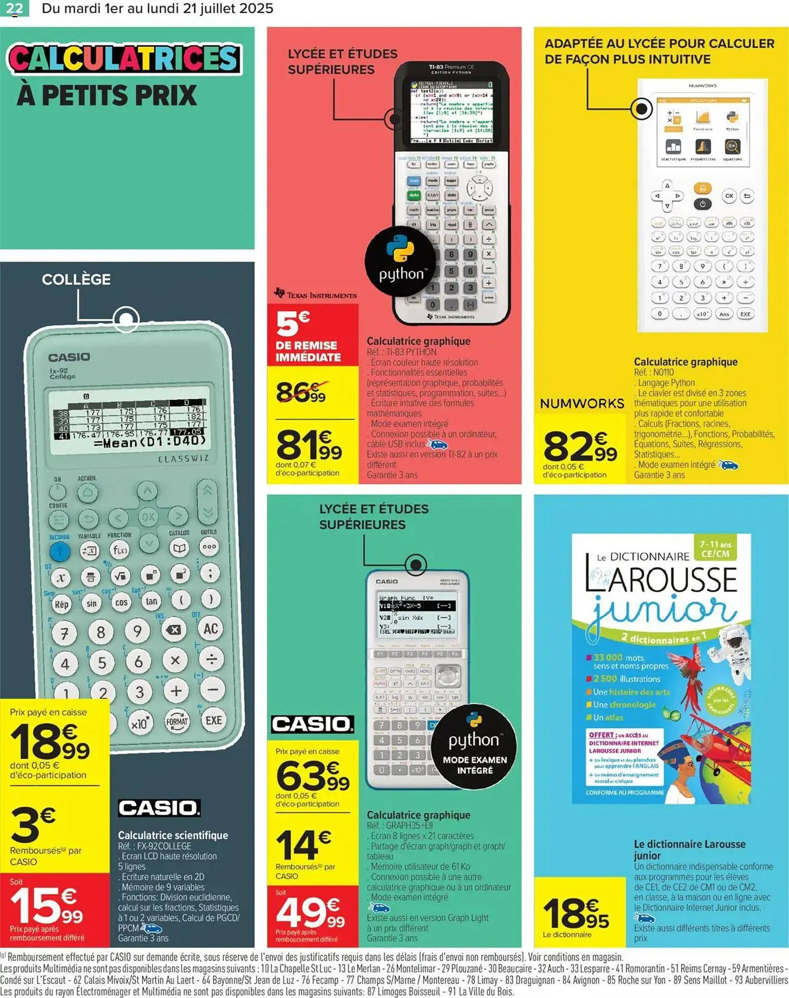 Catalogue Carrefour du 1 juillet au 21 juillet 2025 - Catalogue page 24