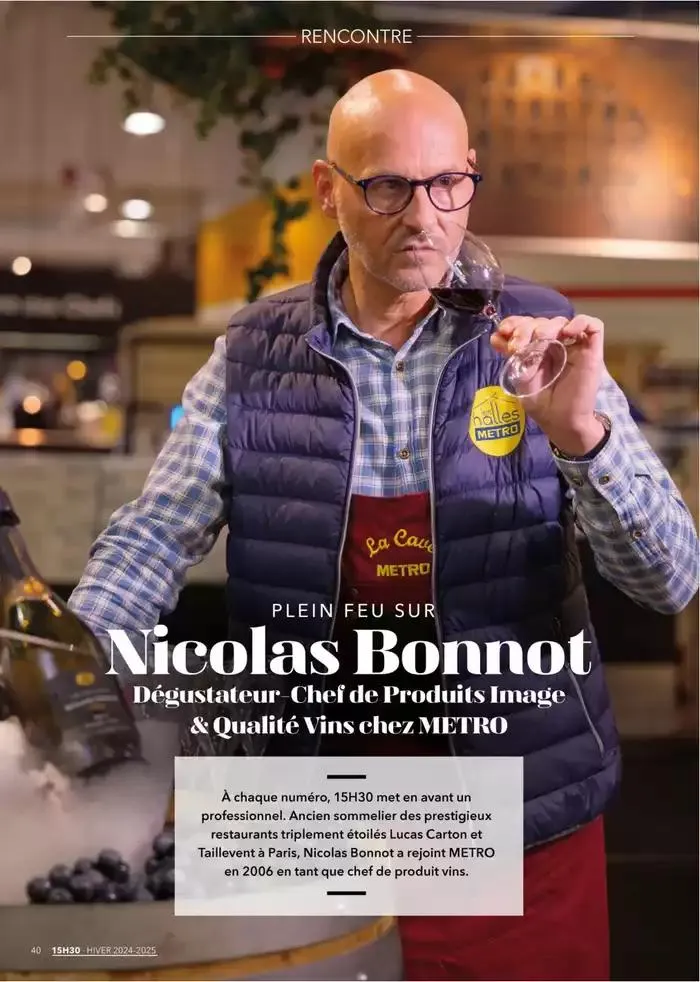 Metro Magazine 15h30 N°12 du 16 décembre au 30 avril 2025 - Catalogue page 34