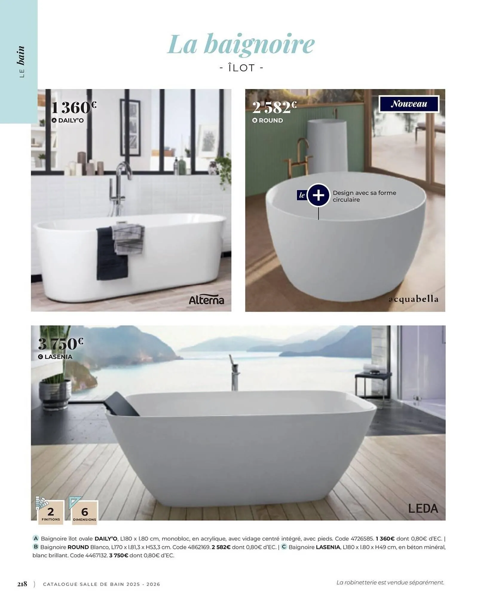 Catalogue Cedeo du 3 juin au 31 décembre 2025 - Catalogue page 218