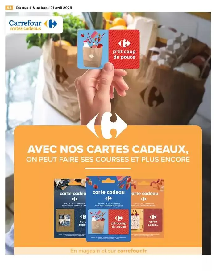 JOYEUSES PÂQUES & MEILLEURS PRIX du 8 avril au 21 avril 2025 - Catalogue page 100