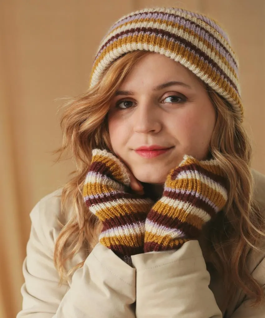 Bonnet Kimi à rayures