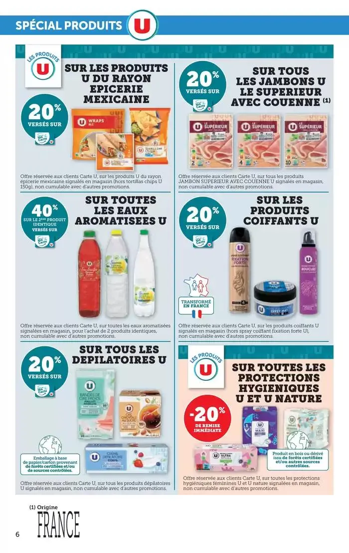 Catalogue SUPER U du 29 avril au 11 mai 2025 - Catalogue page 6