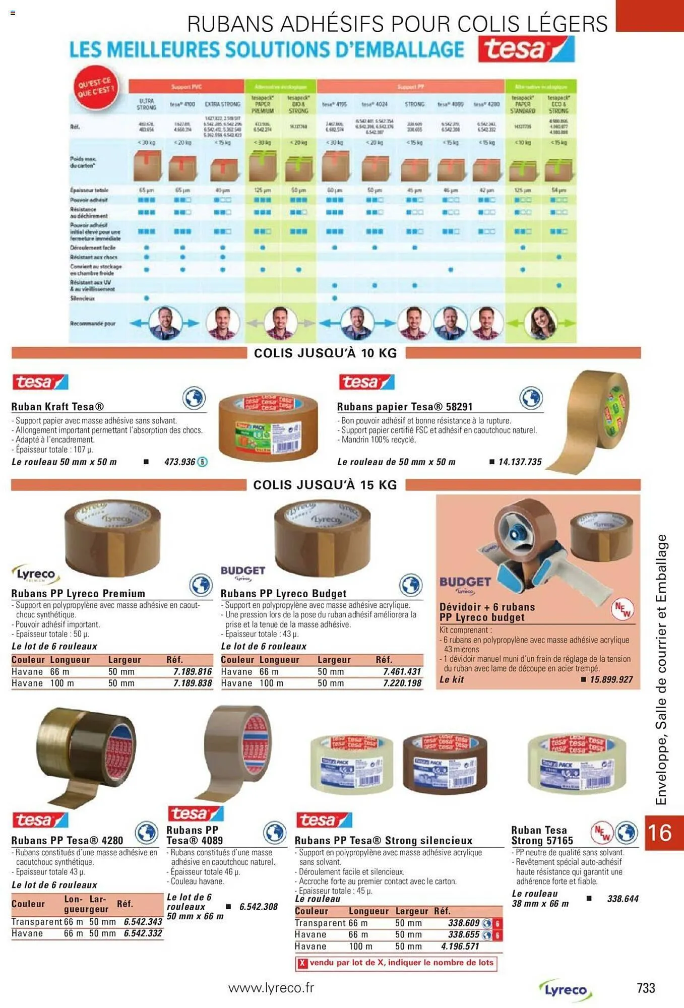 Catalogue Lyreco du 15 mai au 31 décembre 2023 - Catalogue page 733