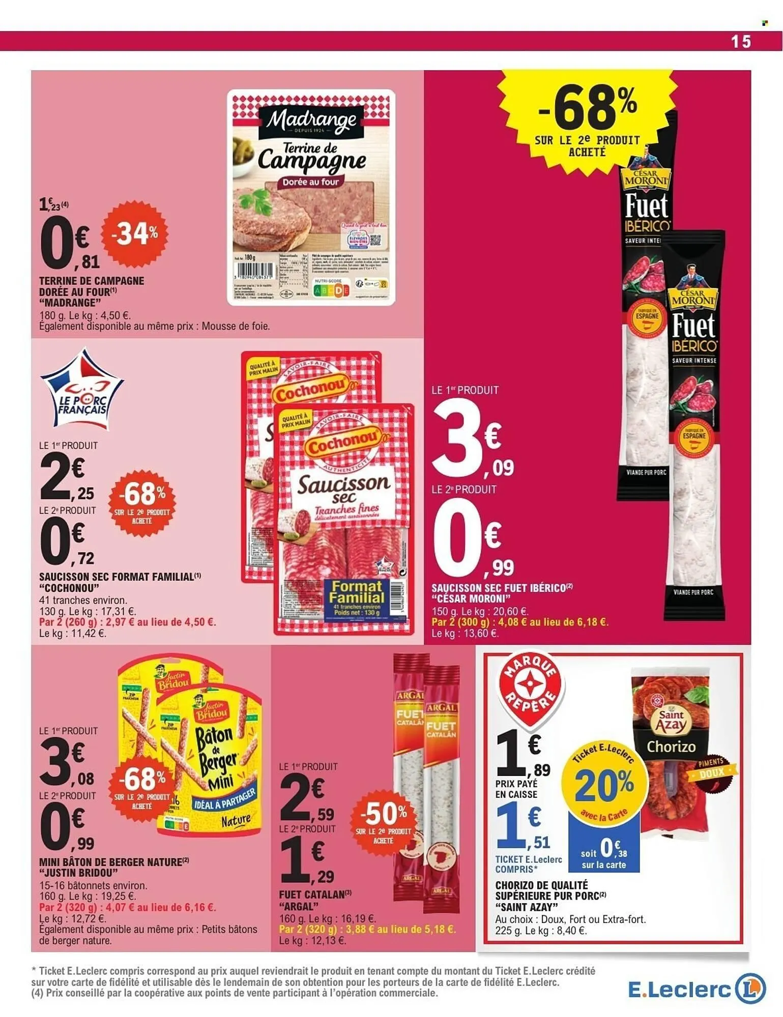 Catalogue E.Leclerc du 3 mars au 14 mars 2026 - Catalogue page 15