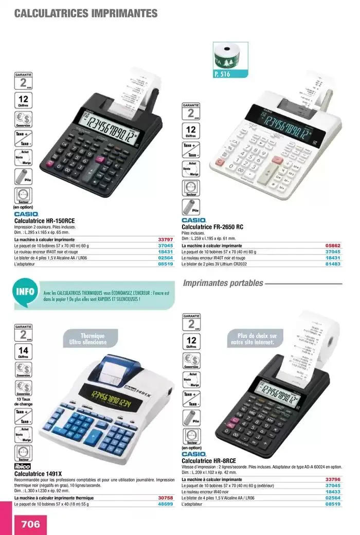 Catalogue Entreprises 2025 du 13 janvier au 31 décembre 2025 - Catalogue page 708