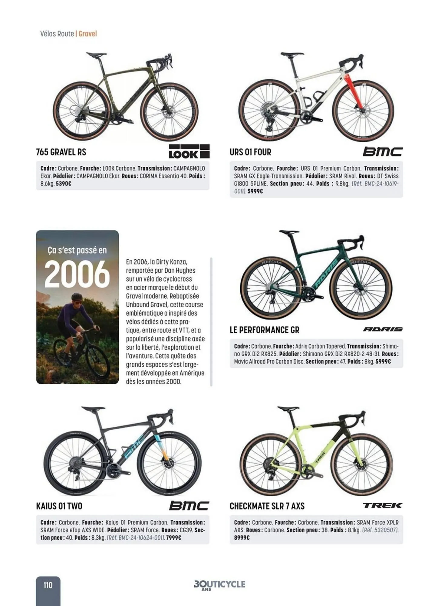 Catalogue Bouticycle du 2 mai au 31 décembre 2025 - Catalogue page 110
