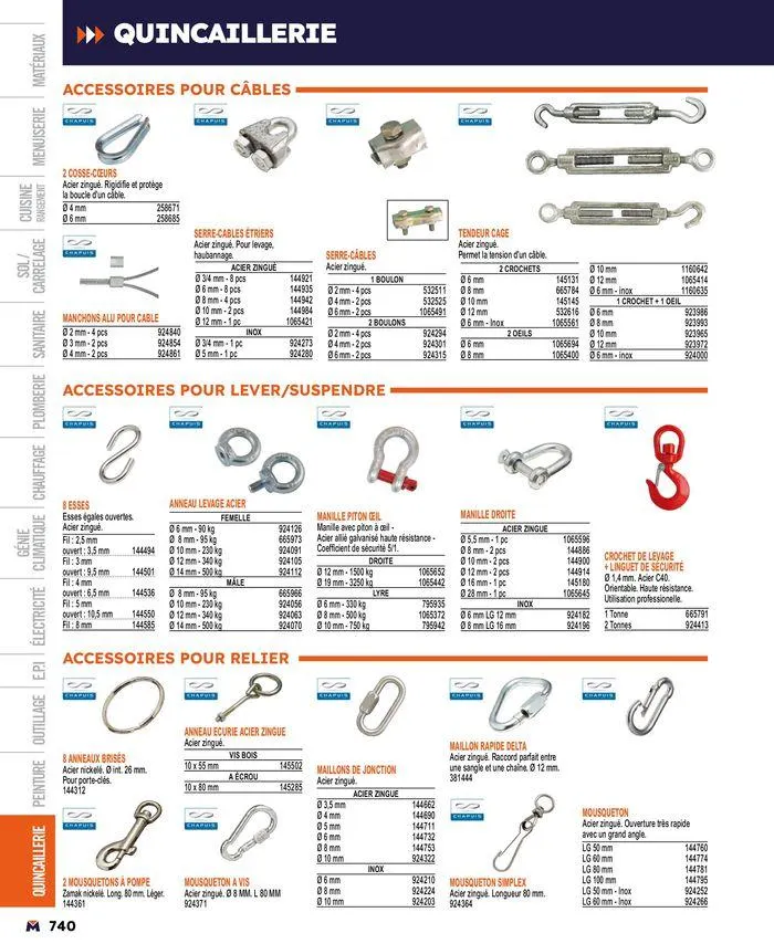 Guide produits 2024 du 15 mars au 31 décembre 2024 - Catalogue page 740