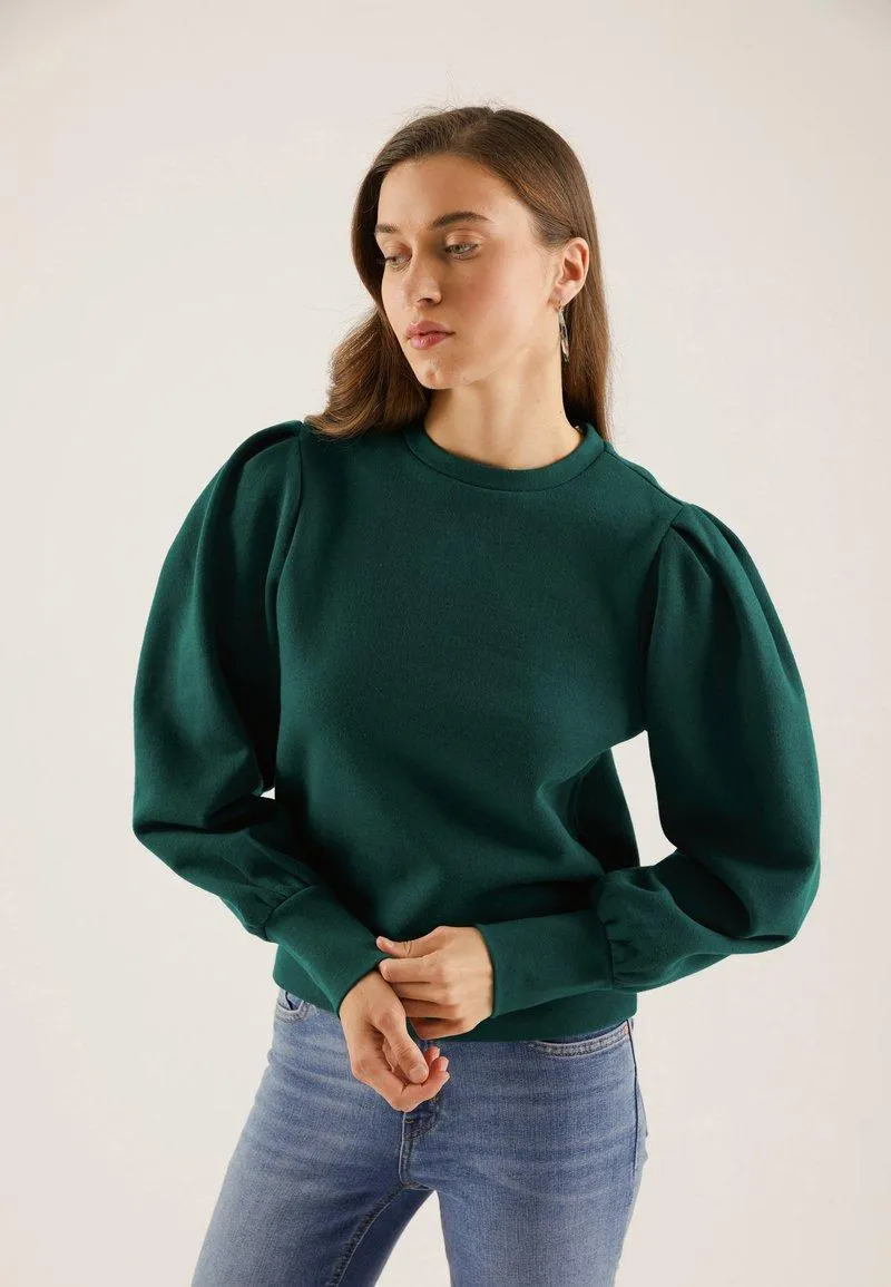 Sweatshirt - evergreen
