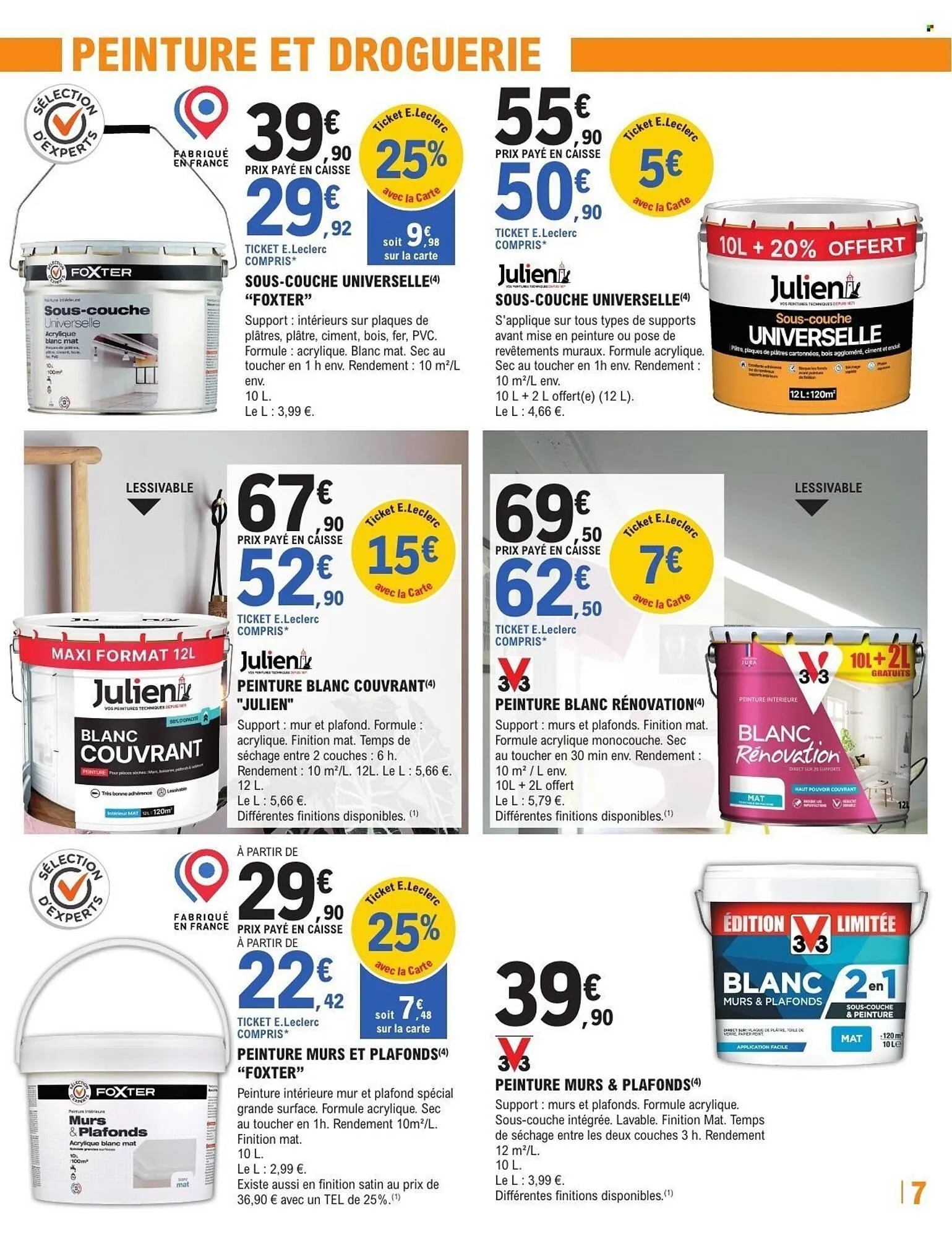 Catalogue E.Leclerc Brico du 27 janvier au 14 février 2026 - Catalogue page 7