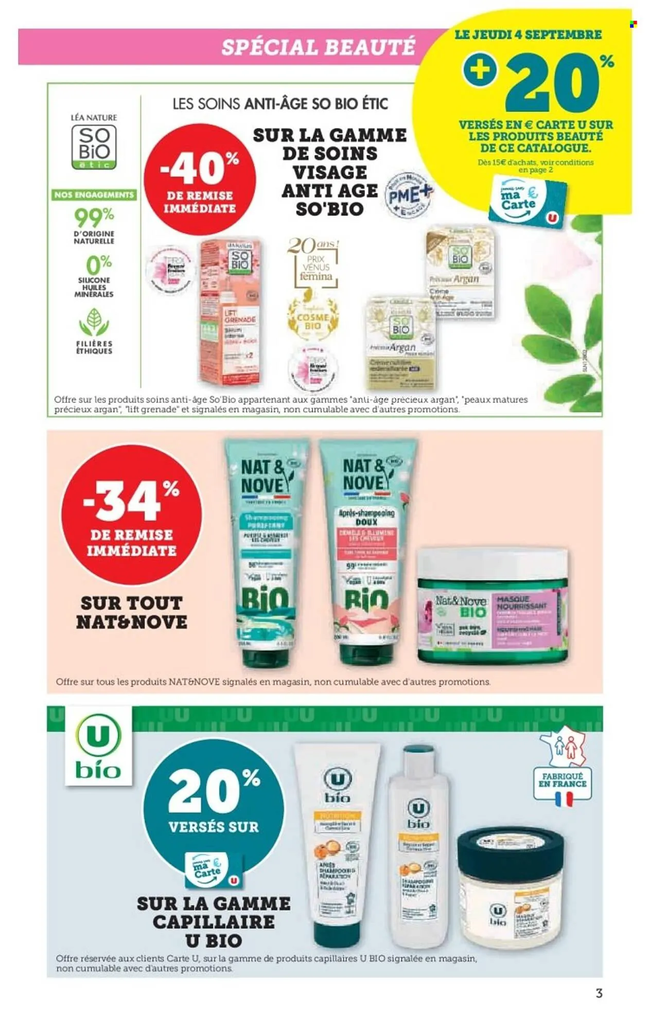 Catalogue Super U du 2 septembre au 14 septembre 2025 - Catalogue page 3