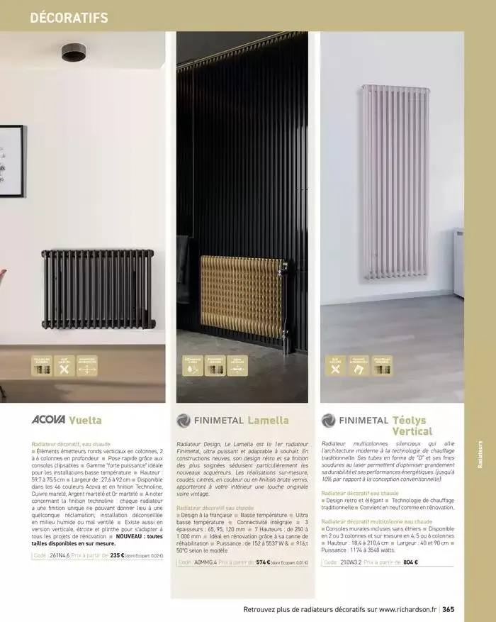 SALLE DE DE BAINS ET CARRELAGE 2025 du 11 avril au 31 décembre 2025 - Catalogue page 367