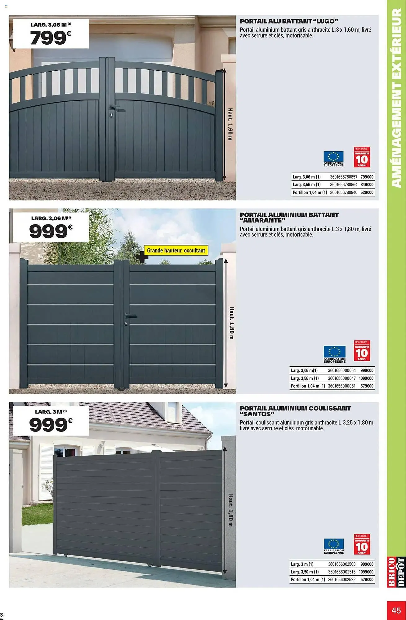 Catalogue Brico Dépôt du 25 mars au 12 juin 2026 - Catalogue page 45