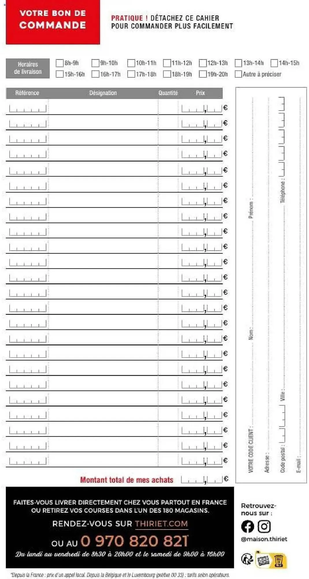 Catalogue Thiriet du 25 novembre au 31 décembre 2025 - Catalogue page 20