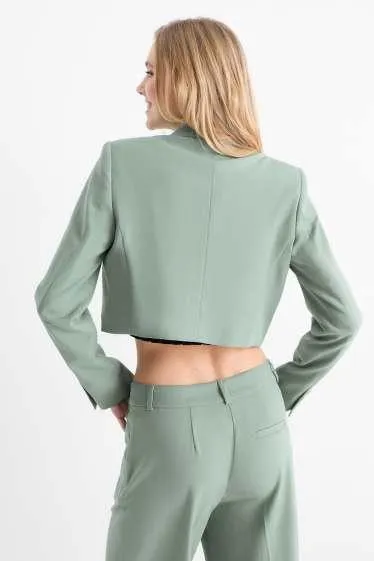 Cropped blazer - relaxed fit