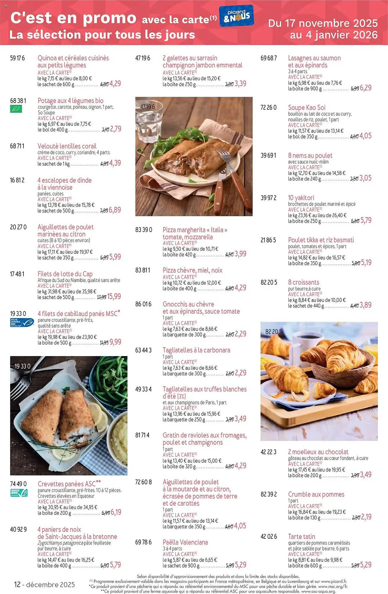 Catalogue Picard du 17 novembre au 4 janvier 2026 - Catalogue page 12