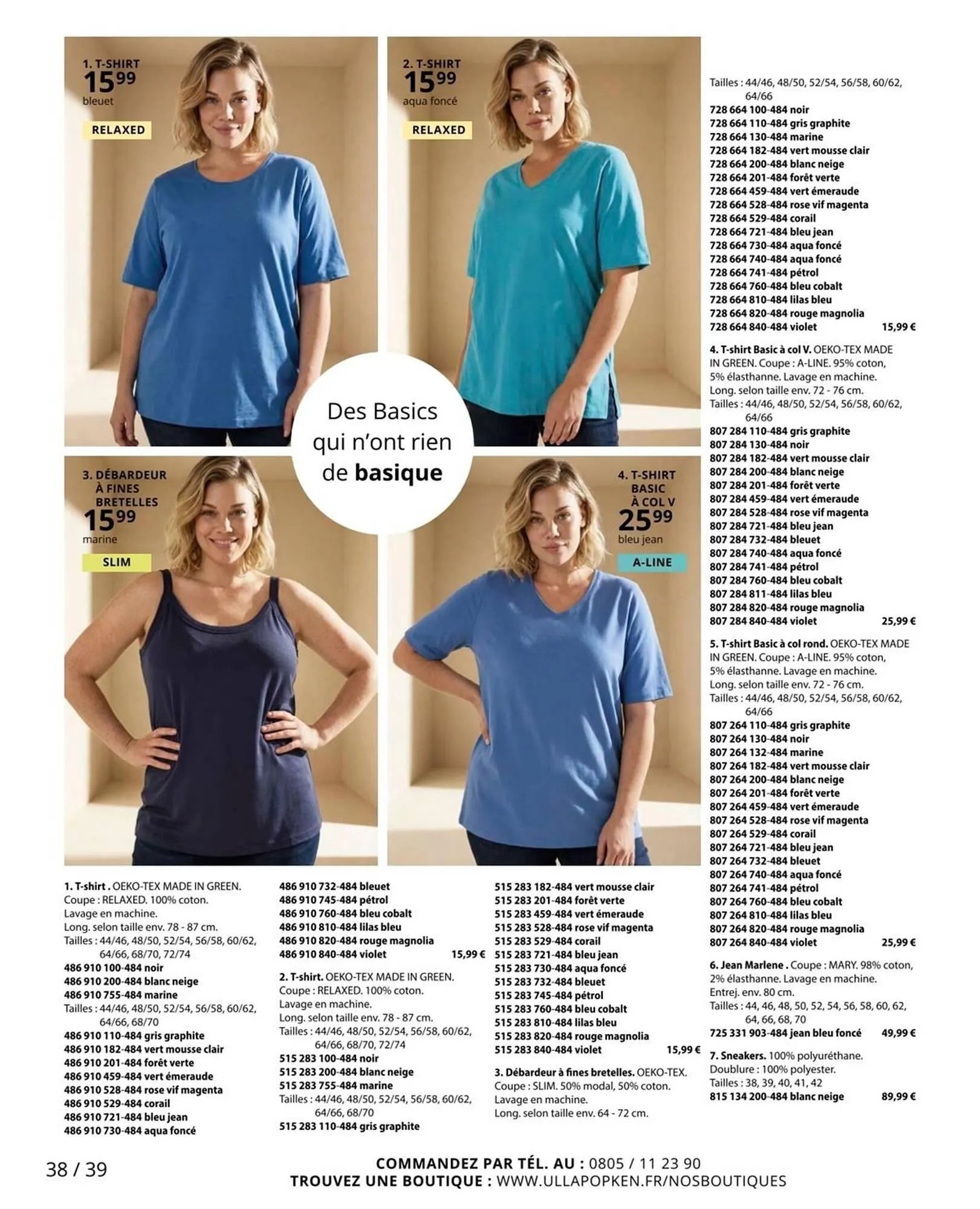 Catalogue Ulla Popken du 29 mars au 22 avril 2026 - Catalogue page 38