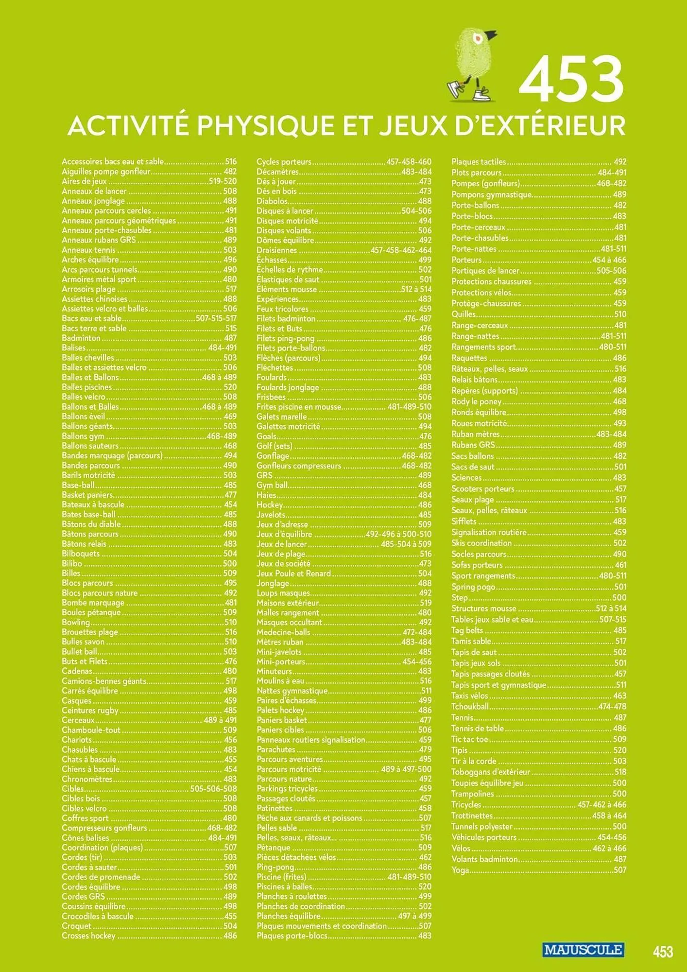 Catalogue Majuscule du 5 mars au 31 décembre 2025 - Catalogue page 477