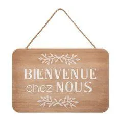 Plaque de porte décorative 25x17cm