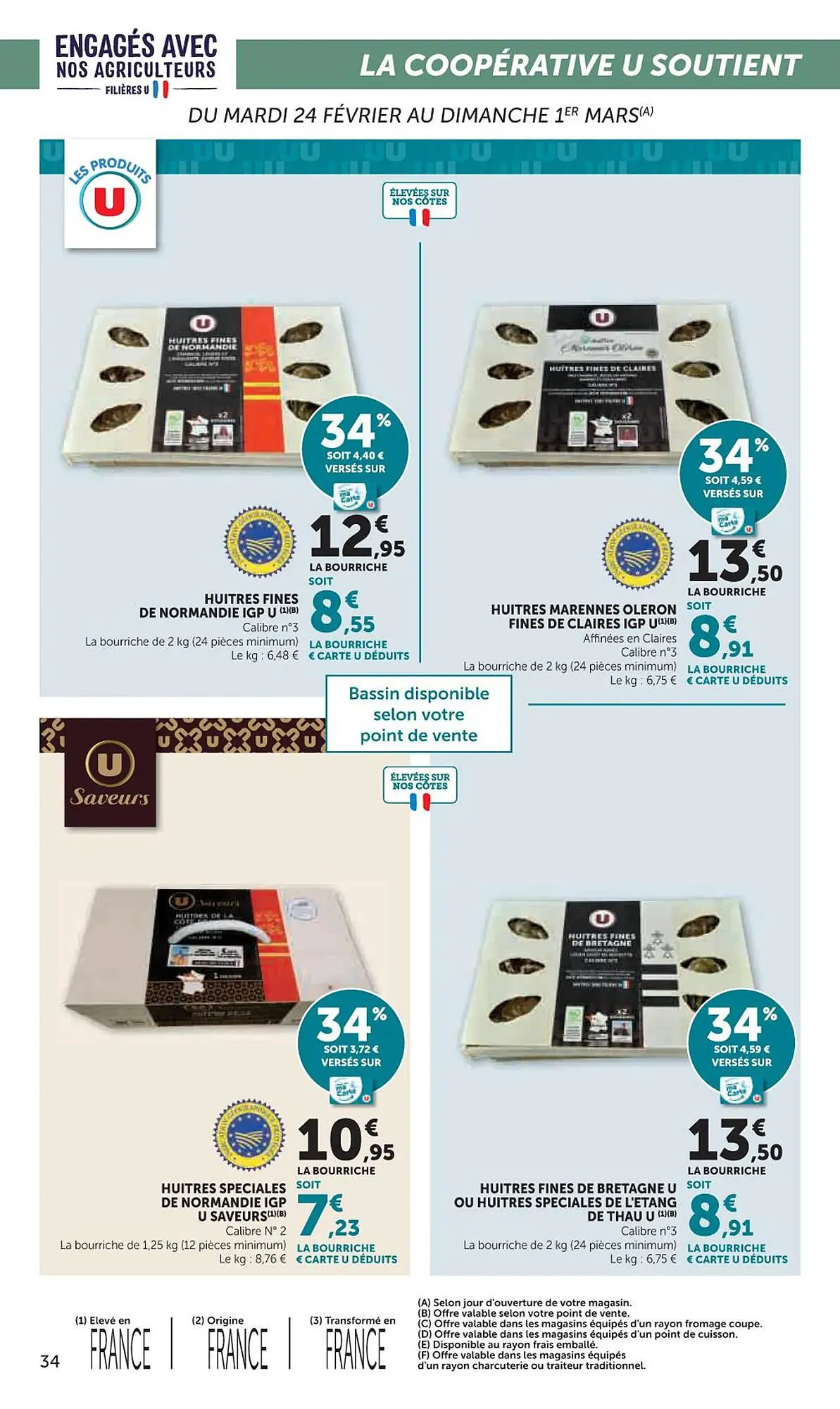 Catalogue Super U du 24 février au 8 mars 2026 - Catalogue page 34