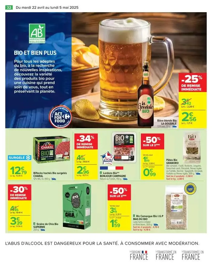 -50% SUR LE 2ÈME SUR TOUT JOKER du 22 avril au 5 mai 2025 - Catalogue page 34