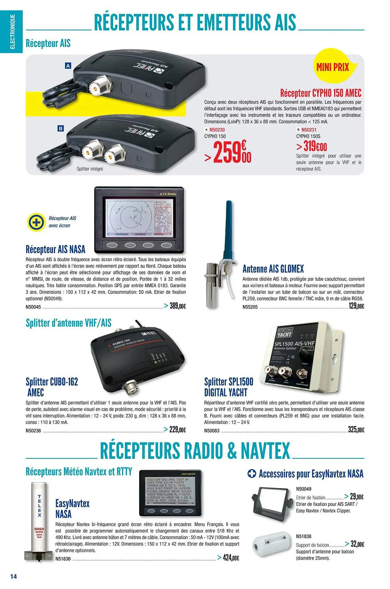 Catalogue Accastillage Diffusion du 1 mars au 31 décembre 2023 - Catalogue page 16
