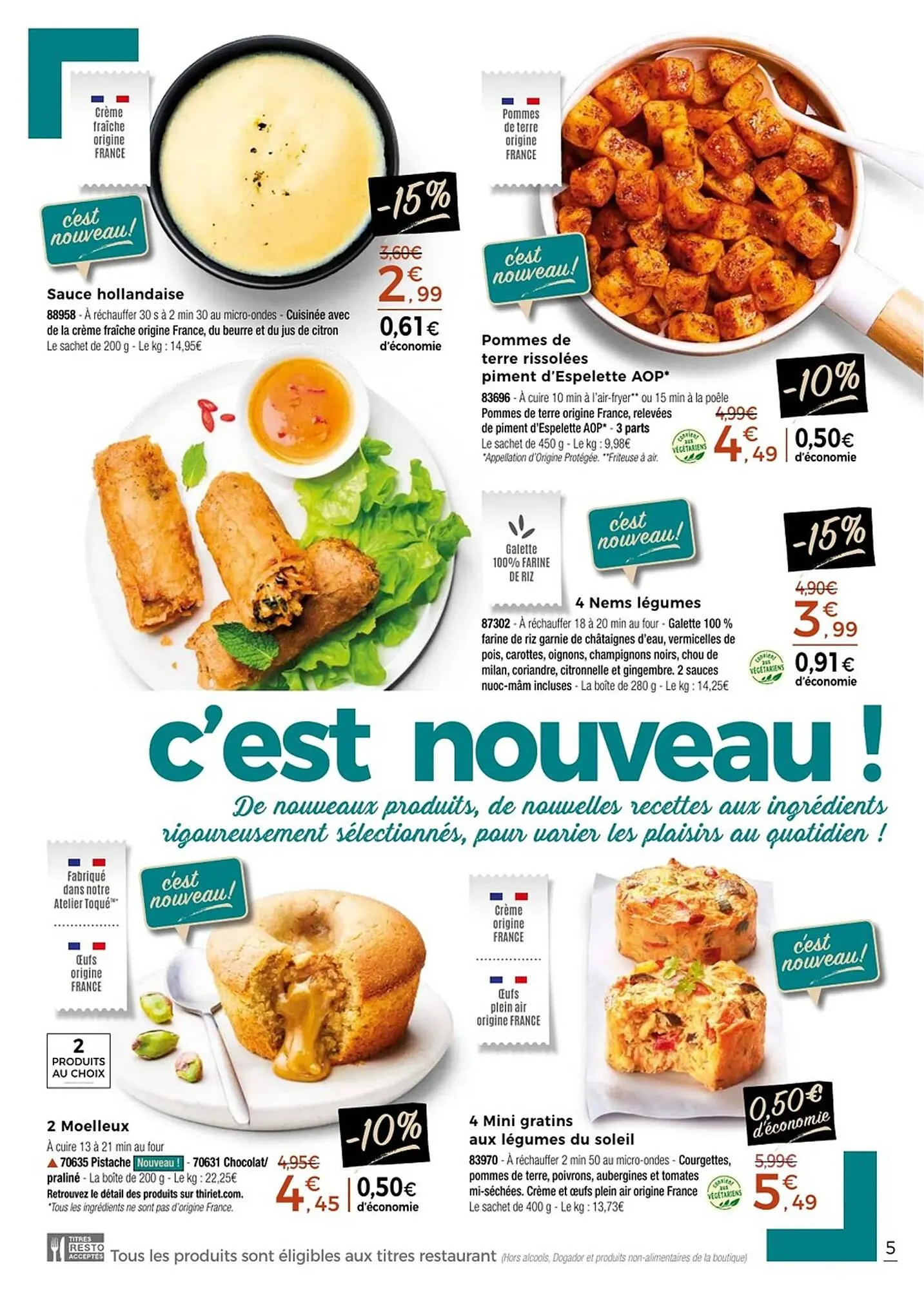 Catalogue Thiriet du 2 avril au 29 avril 2026 - Catalogue page 5