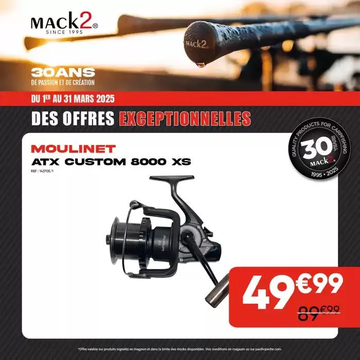 Ce mois-ci découvrez une NOUVELLE sélection de produits de la marque Mack2 à un prix EXCEPTIONNEL ! du 13 mars au 31 mars 2025 - Catalogue page 7