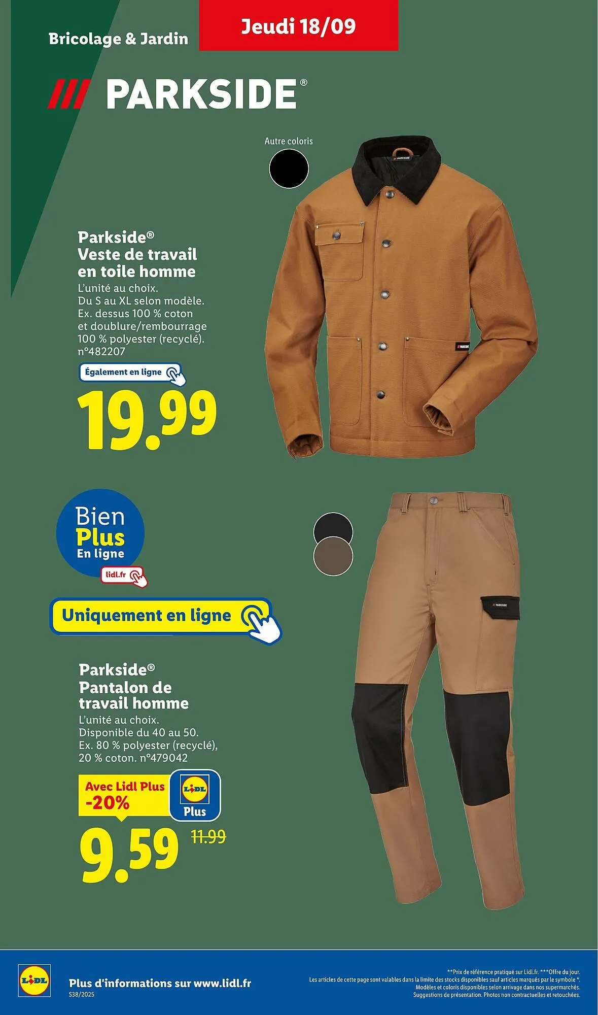 Catalogue Lidl du 18 septembre au 24 septembre 2025 - Catalogue page 42