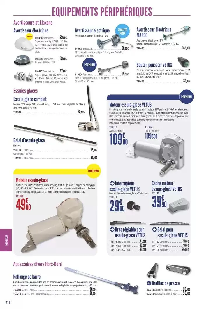 Catalogue Accastillage Diffusion 2025 du 1 janvier au 31 décembre 2025 - Catalogue page 318