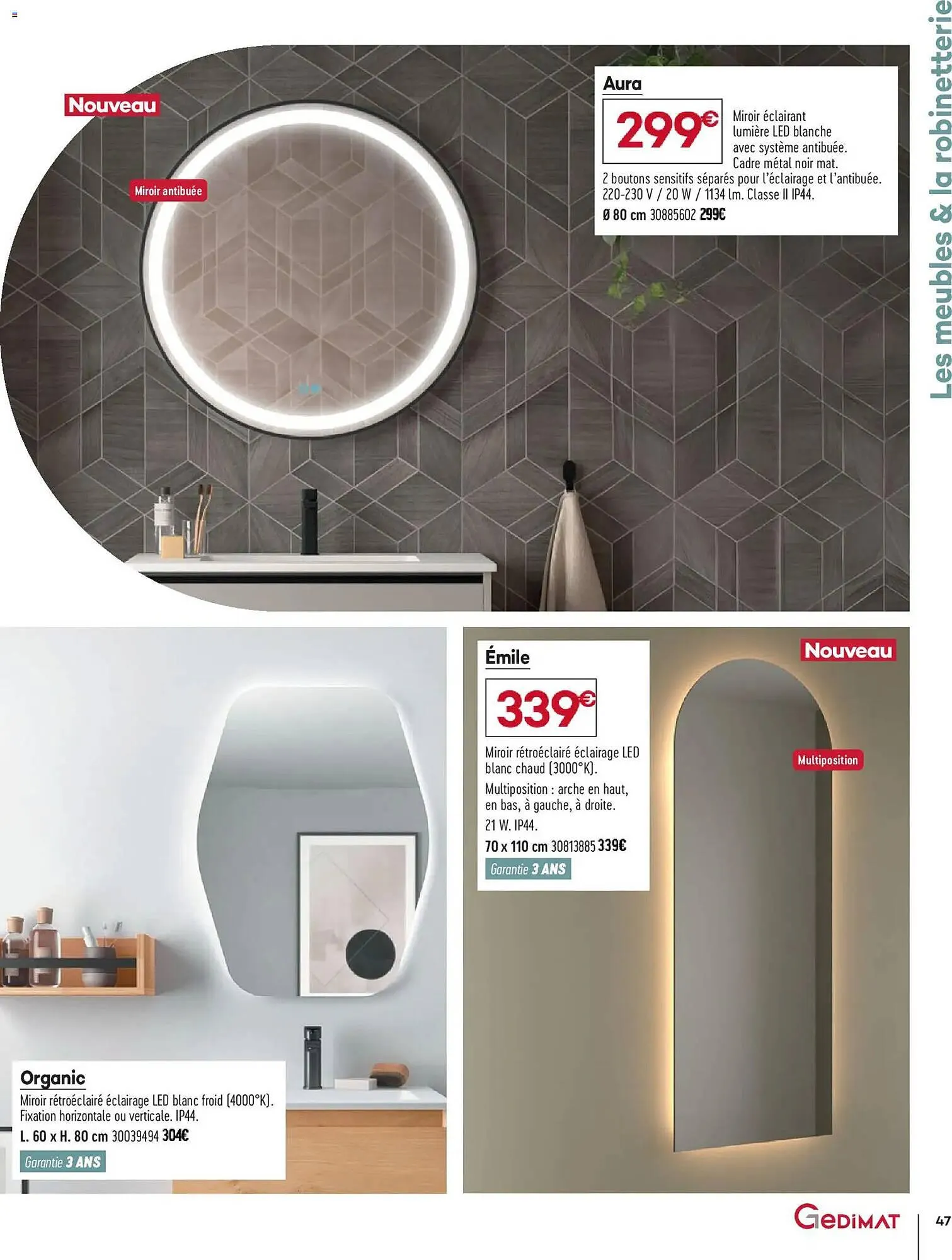 Catalogue Gedimat du 1 avril au 30 avril 2026 - Catalogue page 47