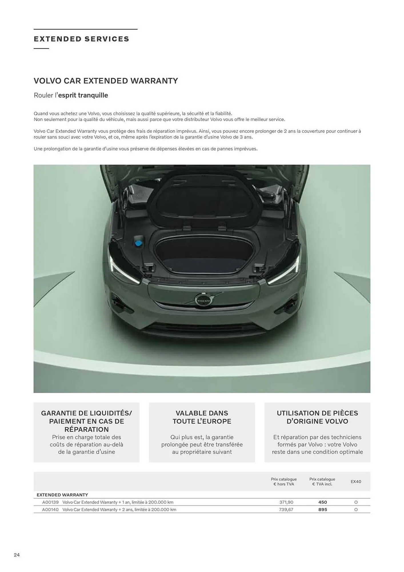 Catalogue VOLVO du 7 janvier au 31 décembre 2025 - Catalogue page 24