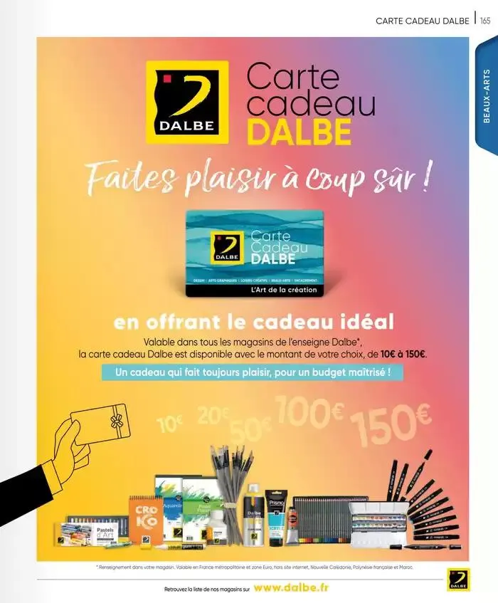 CATALOGUE DALBE 2025 du 27 janvier au 31 décembre 2025 - Catalogue page 167